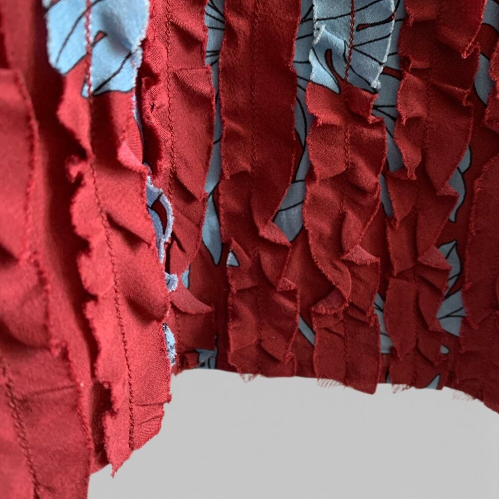 Rochas silk print top, Size 40 - Picture 5 of 8